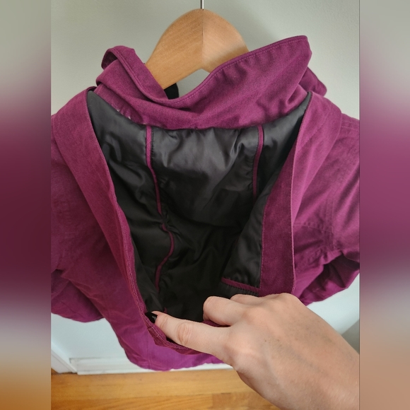 Orage ski/snowboard jacket, deep purple - Picture 9 of 10